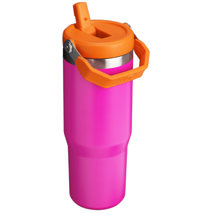 Stanley IceFlow Flip Straw Insulated Tumbler 30OZ In Vivid Violet