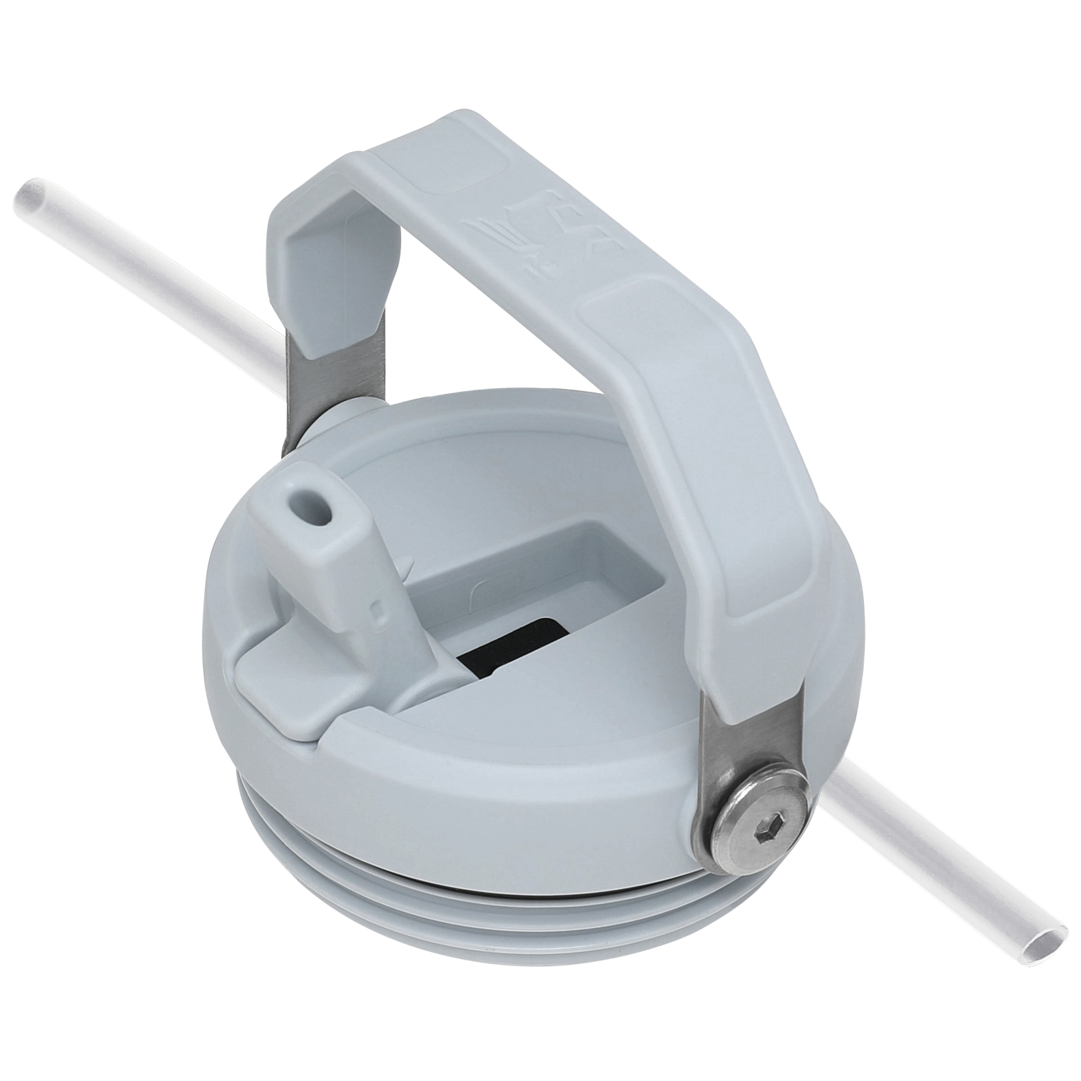 The IceFlow FlipStraw Tumbler 30OZ Lid For Pool Blue