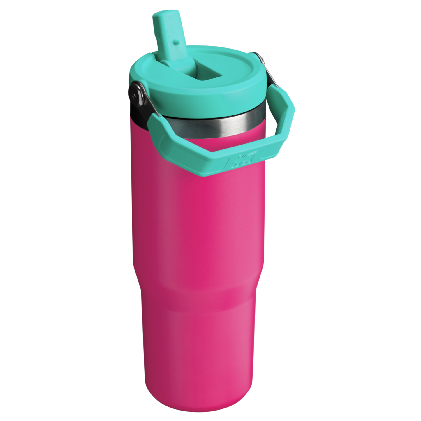 Stanley IceFlow Flip Straw Insulated Tumbler 30OZ In Passion Pink