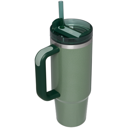 Stanley Quencher Tumbler Cup 30OZ in Hammertone Green