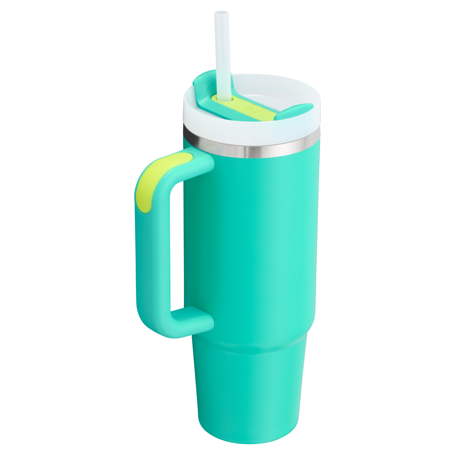 Stanley Quencher H2.O FlowState Insulated Tumbler 30 OZ Cup In Tropical Teal