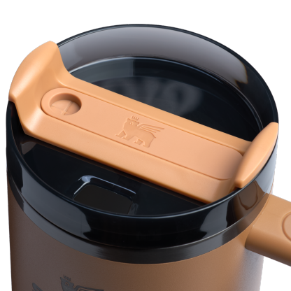 Stanley 40 OZ Quencher Insulated Tumbler Cup In Camel Tan