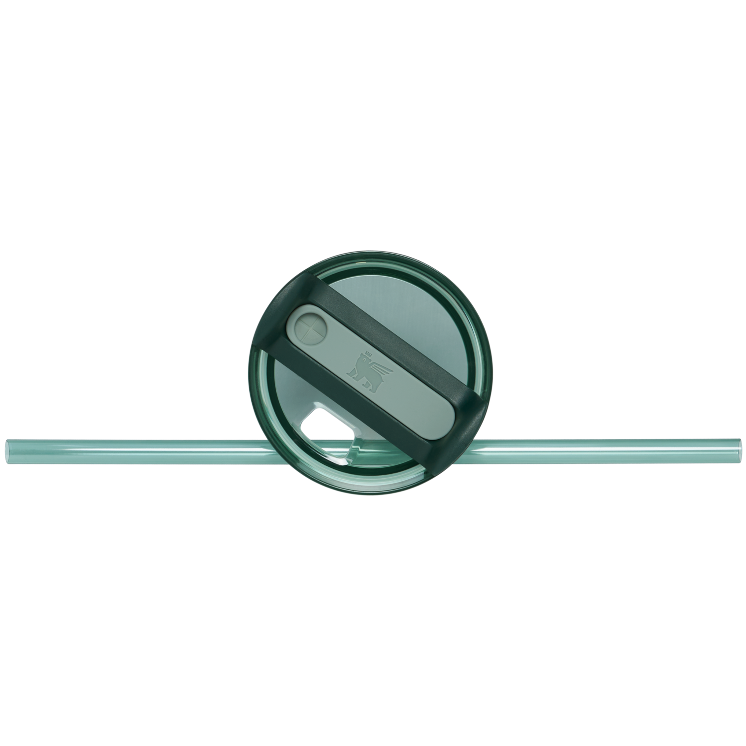 Stanley Quencher Tumbler Cup 40OZ Lid in Hammertone Green