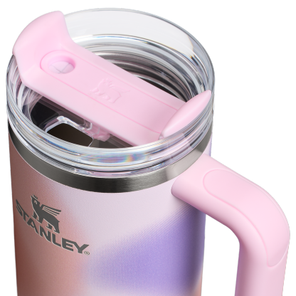 Stanley 30 OZ New Frequency Quencher Insulated Tumbler Cup In Rose Petal Motion Pink