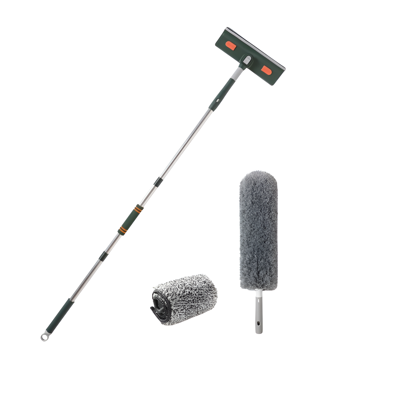 Glasreinigung Haushalt verlängerte Spleißstange Fensterreinigung Wischer Glasschaber Fensterreiniger