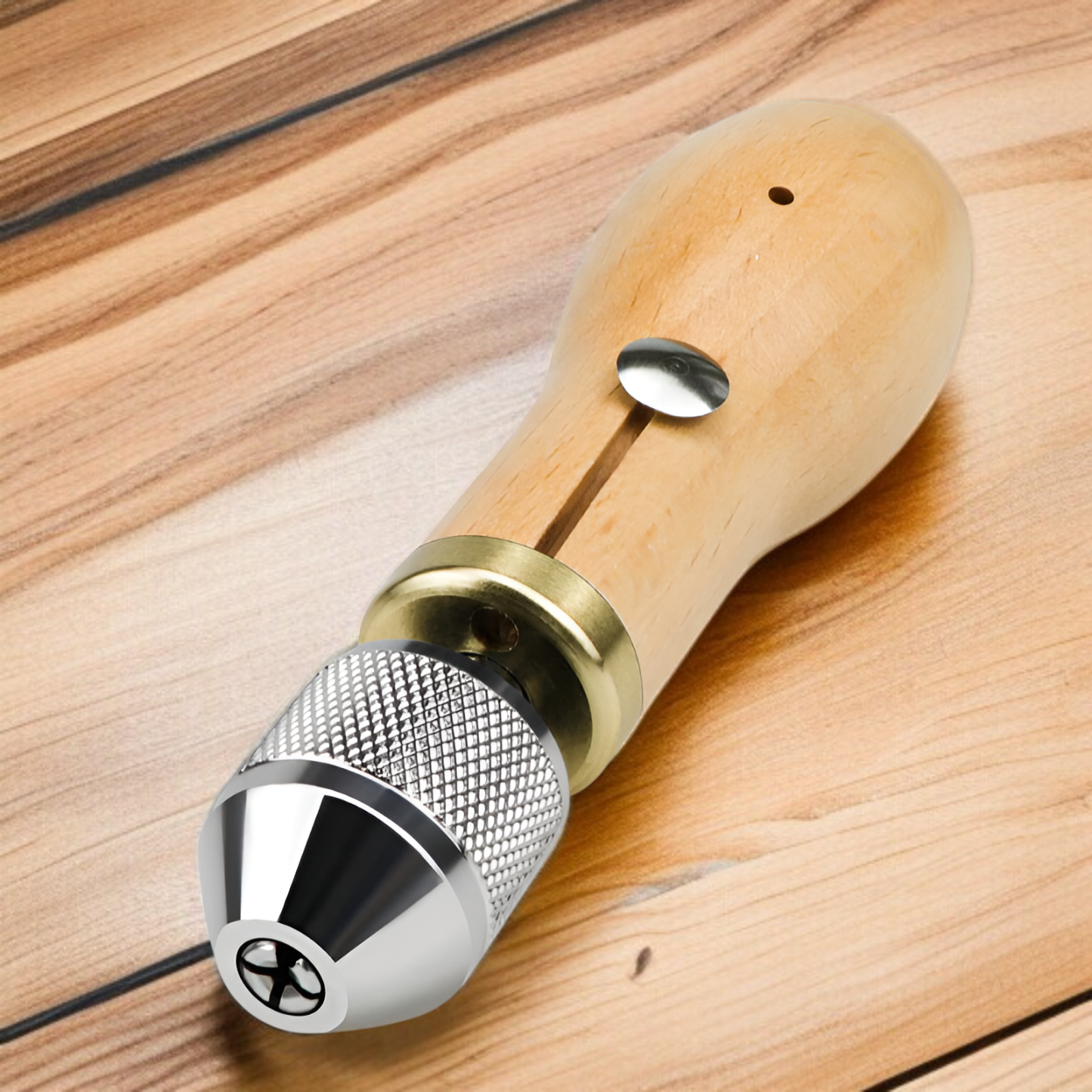 Handnähmaschine DIY Lederhandwerk Pflanzlich gegerbtes Leder Werkzeuge Nähen Nähen Ahle Stick Diaman