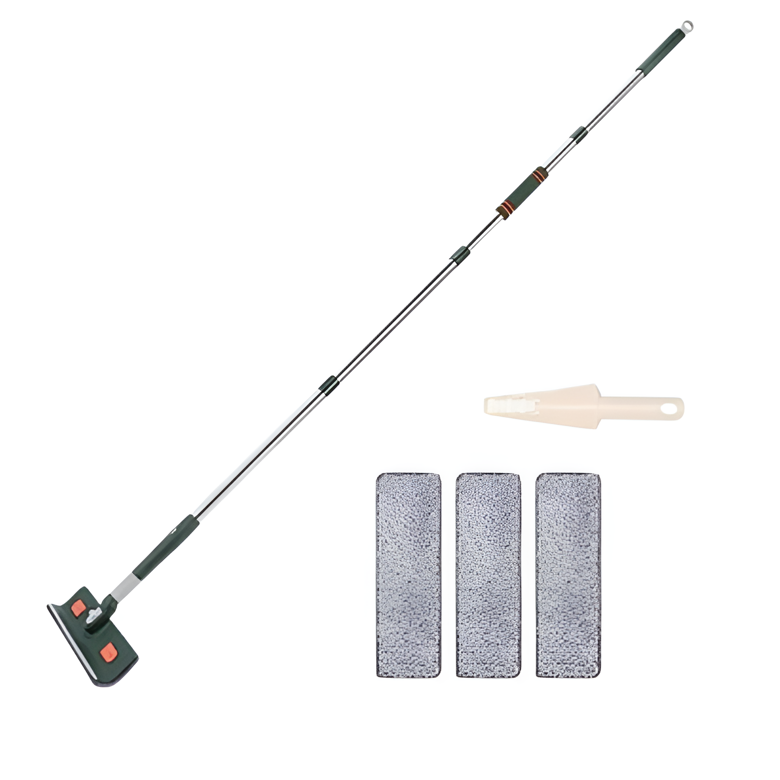 Glasreinigung Haushalt verlängerte Spleißstange Fensterreinigung Wischer Glasschaber Fensterreiniger