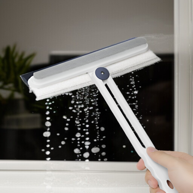 Japanisches Glasreinigungsartefakt für den Haushalt, Badezimmer, Glasschaber, Fenster, doppelseitige
