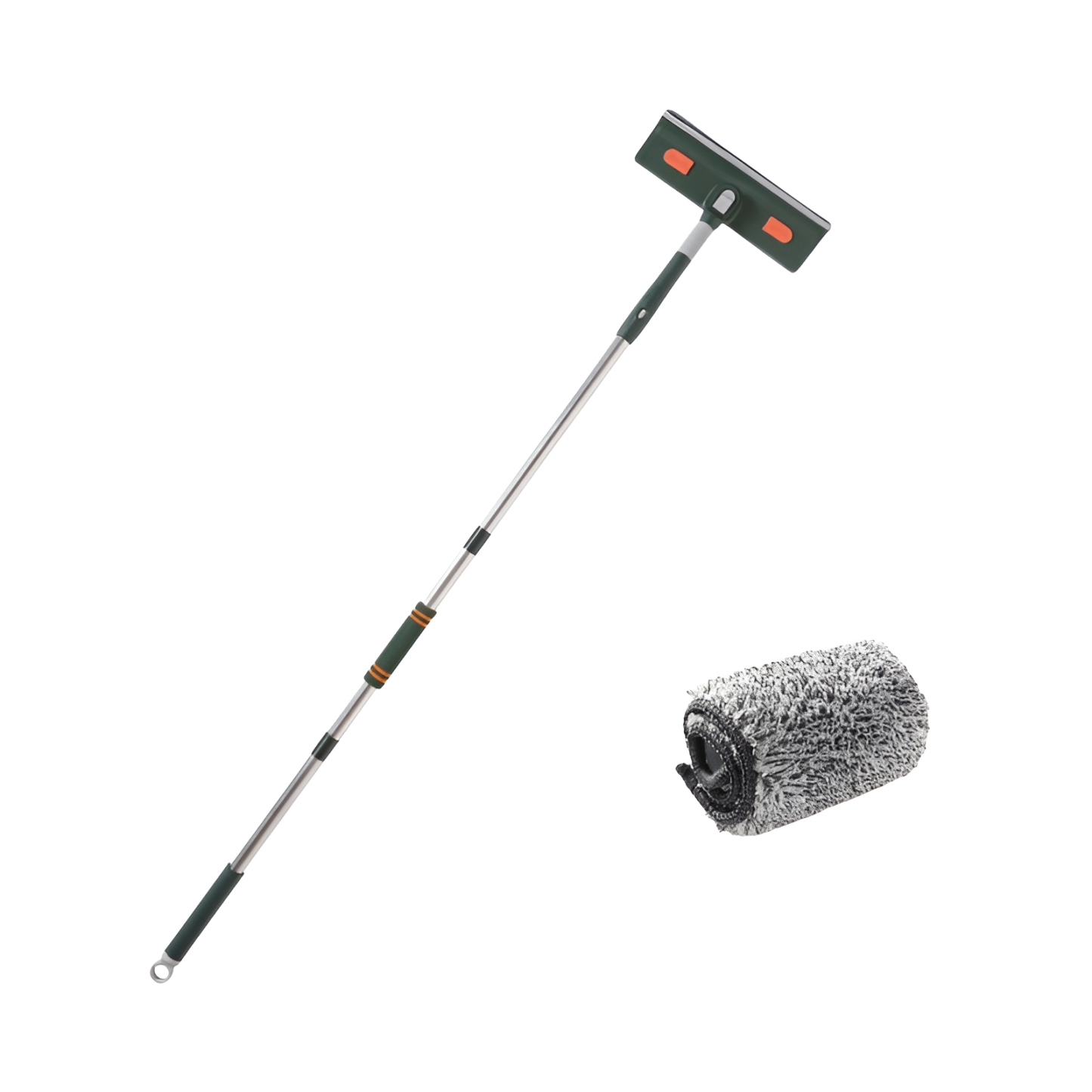 Glasreinigung Haushalt verlängerte Spleißstange Fensterreinigung Wischer Glasschaber Fensterreiniger