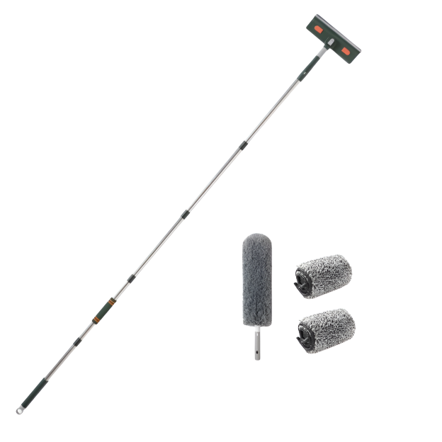 Glasreinigung Haushalt verlängerte Spleißstange Fensterreinigung Wischer Glasschaber Fensterreiniger