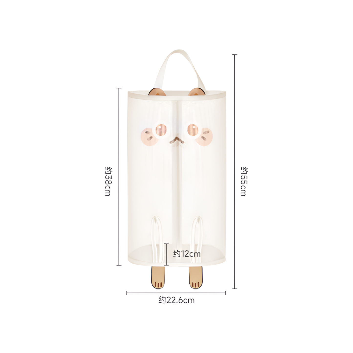 Hängende Aufbewahrungstasche aus Netzstoff, Aufbewahrungstasche für Socken und Unterwäsche, Aufbewah