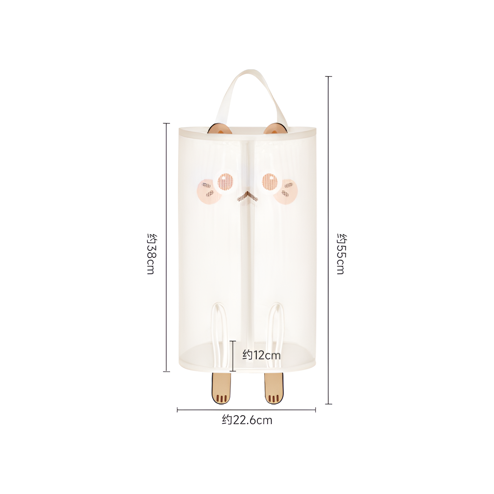 Hängende Aufbewahrungstasche aus Netzstoff, Aufbewahrungstasche für Socken und Unterwäsche, Aufbewah