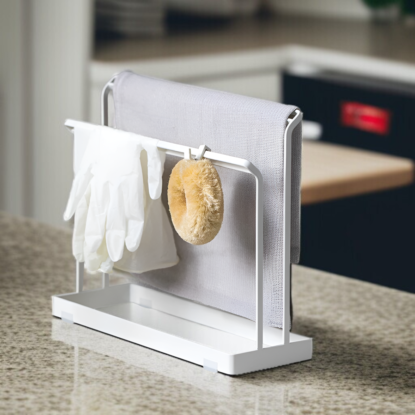 Handtuchhalter für die Arbeitsplatte des Hotels, stanzfreier Handtuchablaufständer, Handtuchhalter f