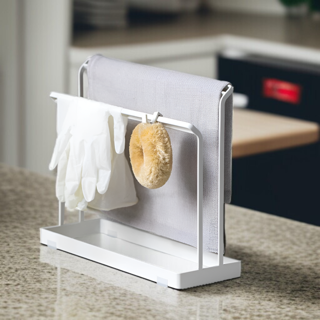 Handtuchhalter für die Arbeitsplatte des Hotels, stanzfreier Handtuchablaufständer, Handtuchhalter f