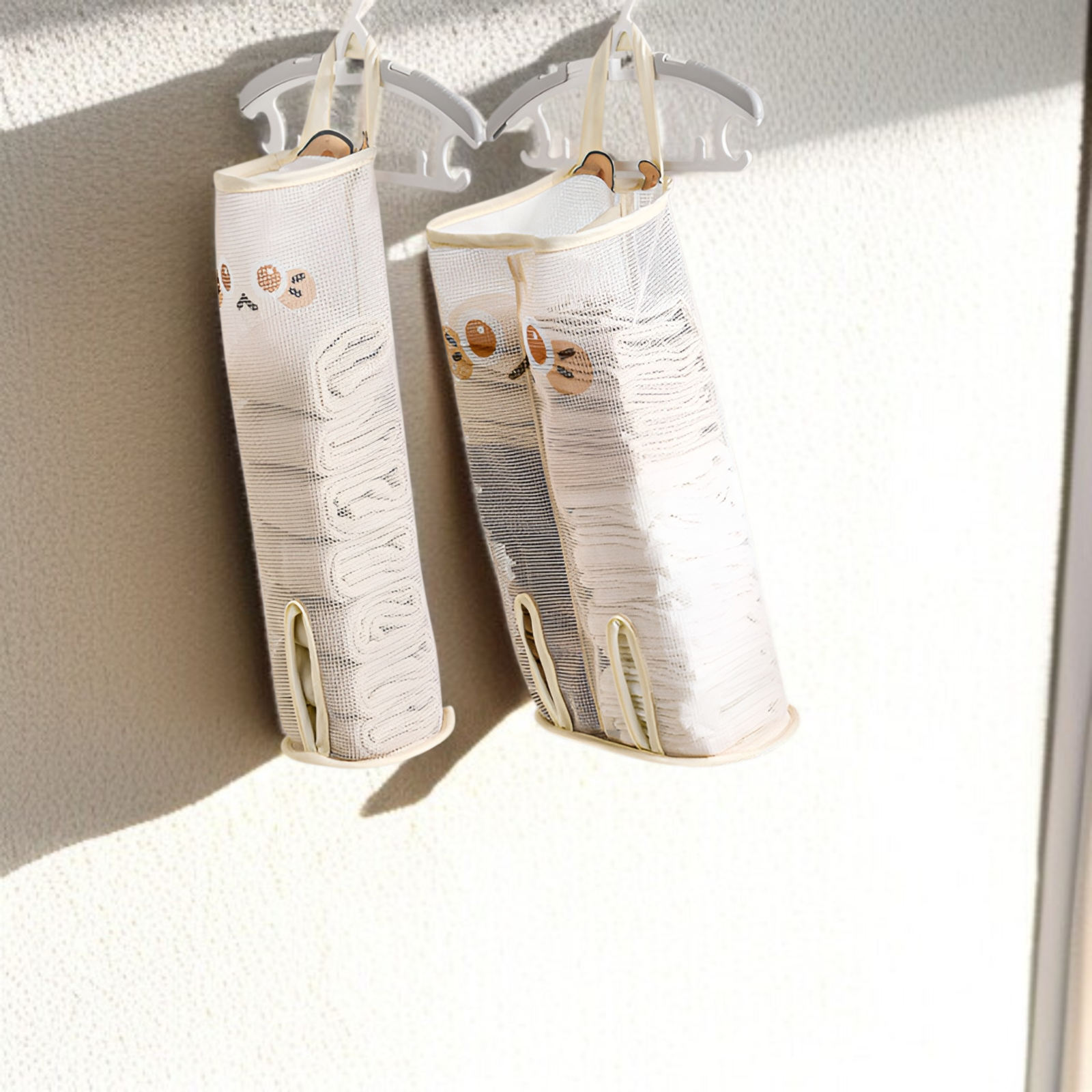 Hängende Aufbewahrungstasche aus Netzstoff, Aufbewahrungstasche für Socken und Unterwäsche, Aufbewah