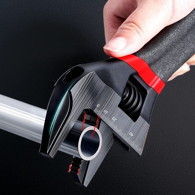 Pipe work multifunction short handle wrench