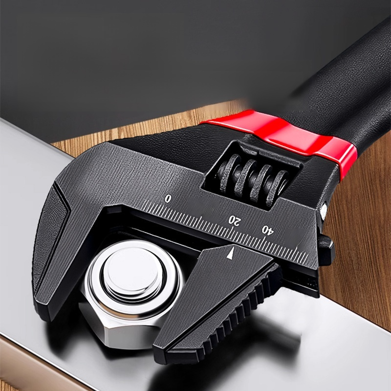 Pipe work multifunction short handle wrench