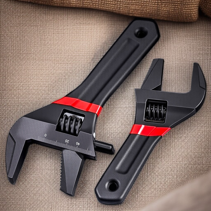 Pipe work multifunction short handle wrench