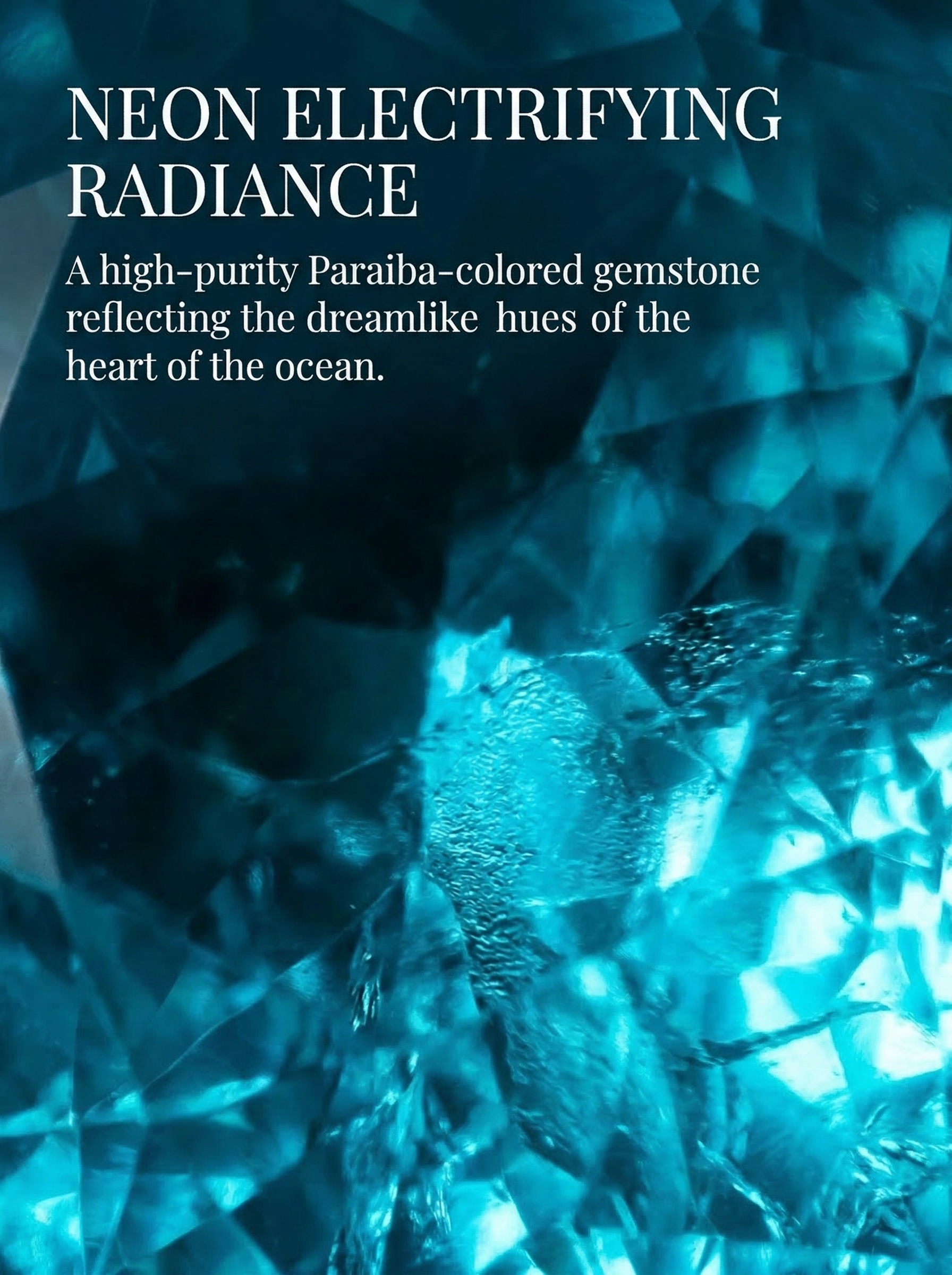 Spring and Summer Collection - High-quality, natural Paraiba tourmalines and stylish sapphire rings - 7.5 carats