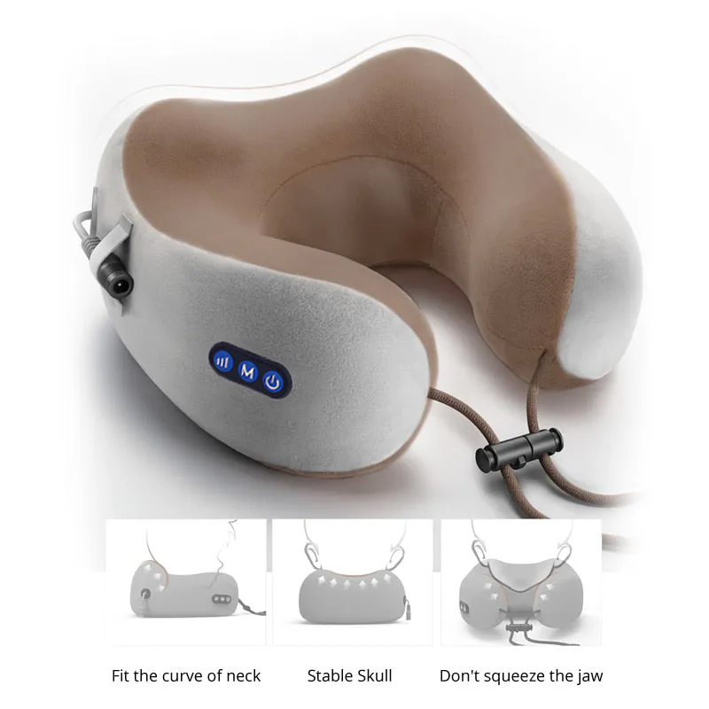 Multifunctional Electric Best Neck Pillow Massager Travel Pillow