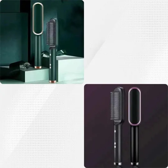 Negative Ion Hair Straightener Styling Comb AMEGREAT