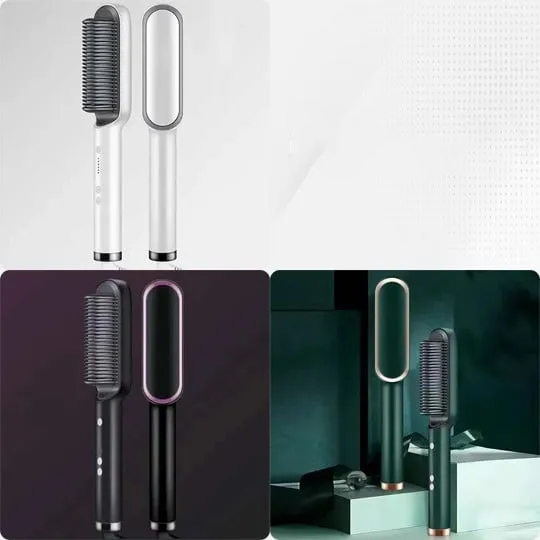 Negative Ion Hair Straightener Styling Comb AMEGREAT