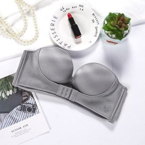Invisible Strapless Extra Push Up Bra