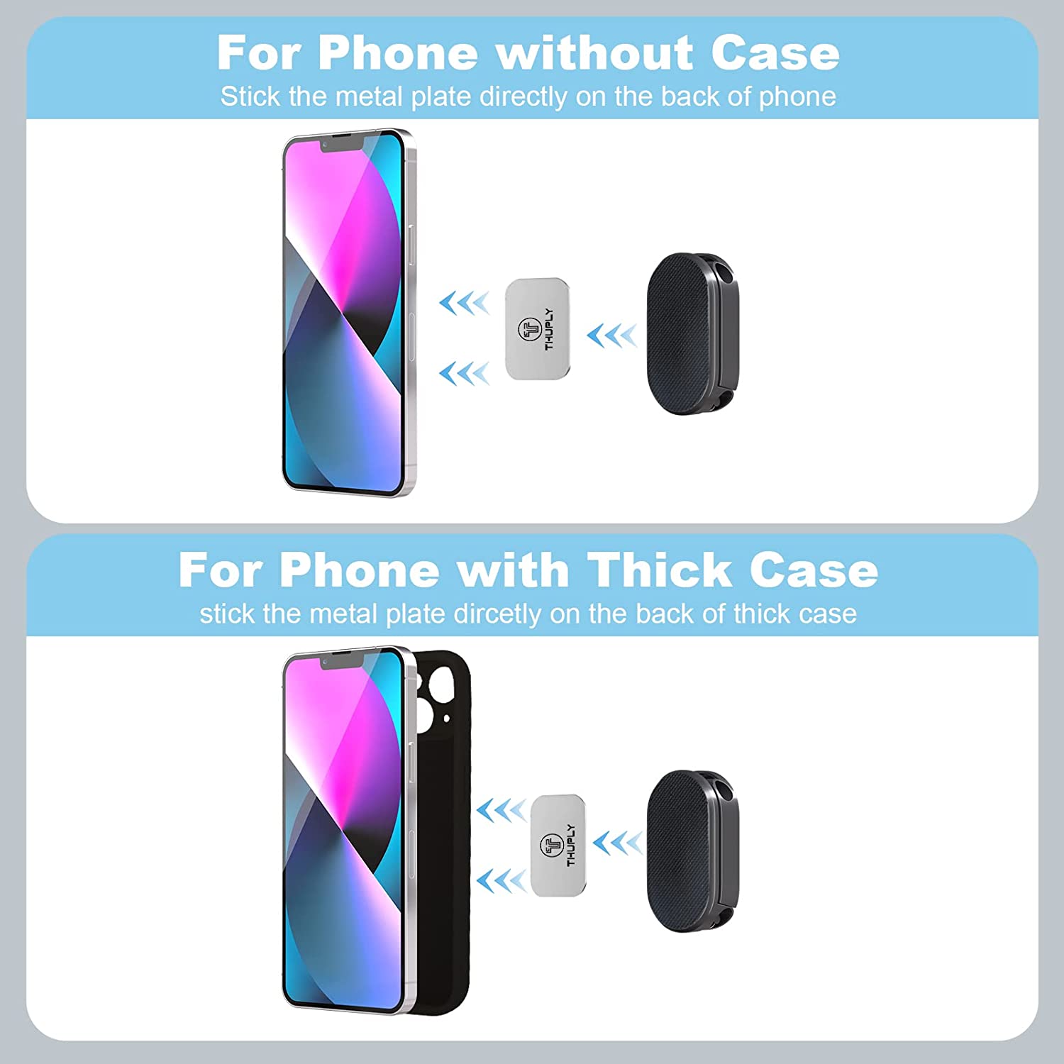 💥Last day 60% OFF💥 2023 New Alloy Folding Magnetic Car Phone Holder