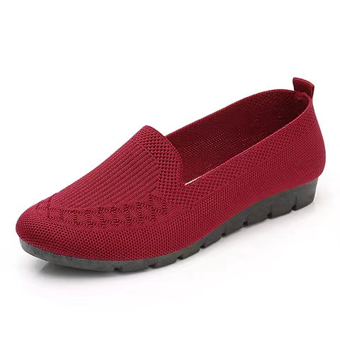 2023 Casual Shoes Women’s Mesh Breathable Slip on Flat Shoes Ladies Loafers