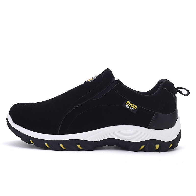 MEN'S GOOD ARCH SUPPORT OUTDOOR BREATHABLE LIGHTWEIGHT WALKING SLIP ON SNEAKERS