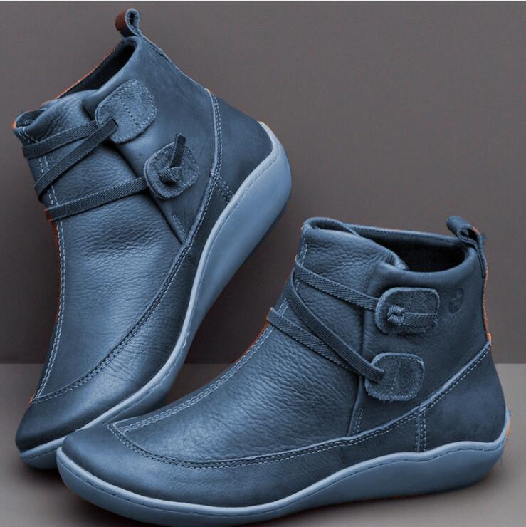 Last Day Promotion 45% OFF - Women'S Vintage Casual Short Ankle Boots