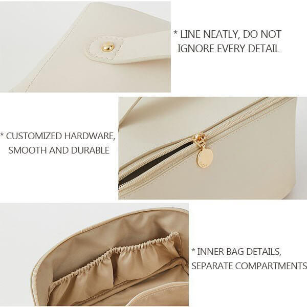 👛2023 Hot Sale💖Large capacity travel jewelry cosmetic bag