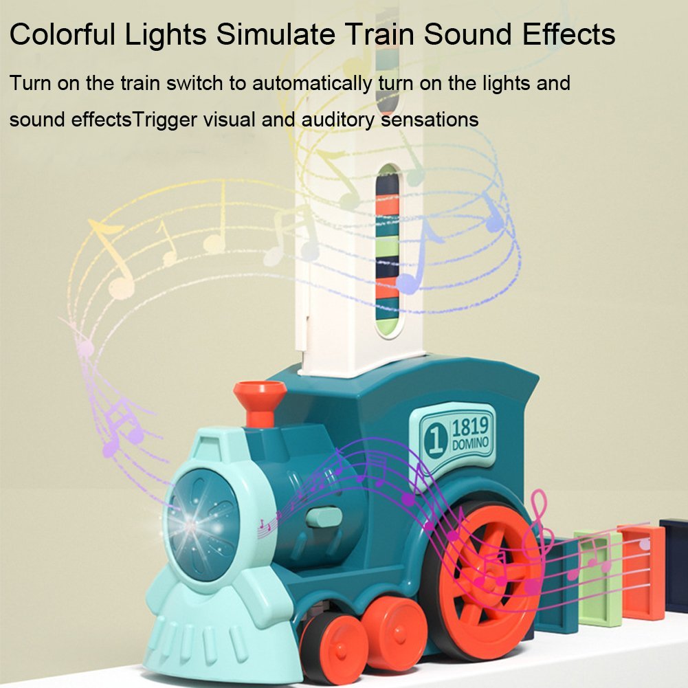 🔥Last Day Promotion 51% OFF🔥🔥 - Dominoes Automatic Domino Train Educational Toy