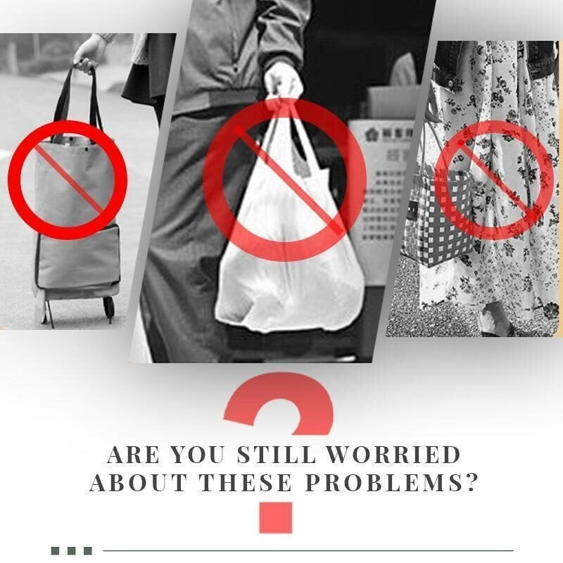 Foldable Travel One-shoulder Portable Shopping Bag🔥48% OFF🔥