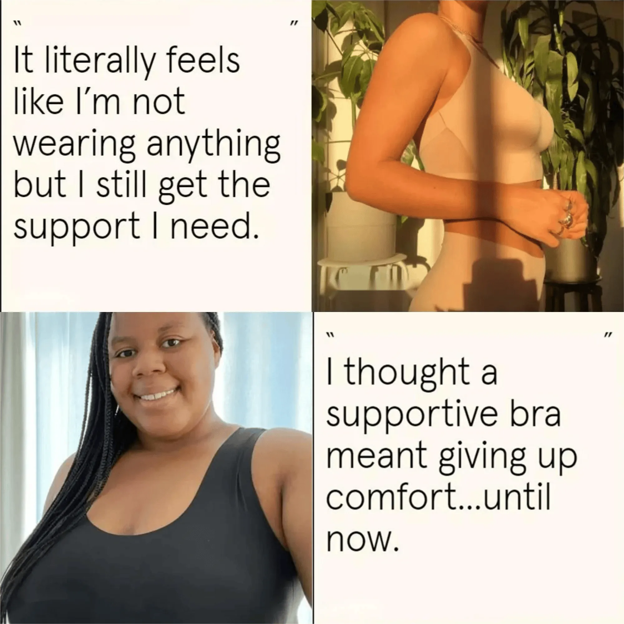 💖Limited Time Offer Buy One Get One Free 💖Real Plus Size Comfort Bra(Anti-Uniboob)