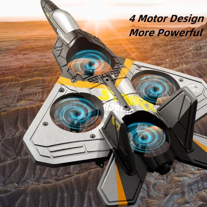 (🎄2023 CHRISTMAS SALE - 70% OFF🎁) V17 Jet Fighter Stunt RC Airplane ✈️