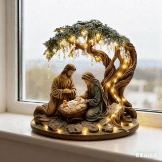 Buy 2 Get 5% OFF& Free Shipping🎄🎁Christmas Nativity Scene Decorative Figurine