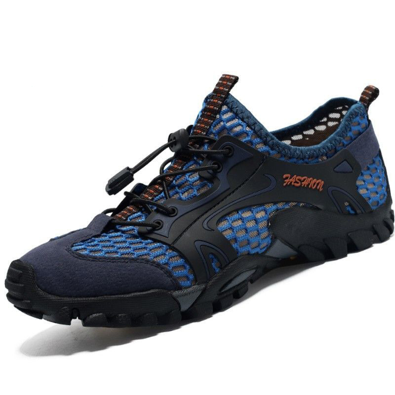 Men's Breathable Mesh Casual Light Outdoor Hiking Shoes