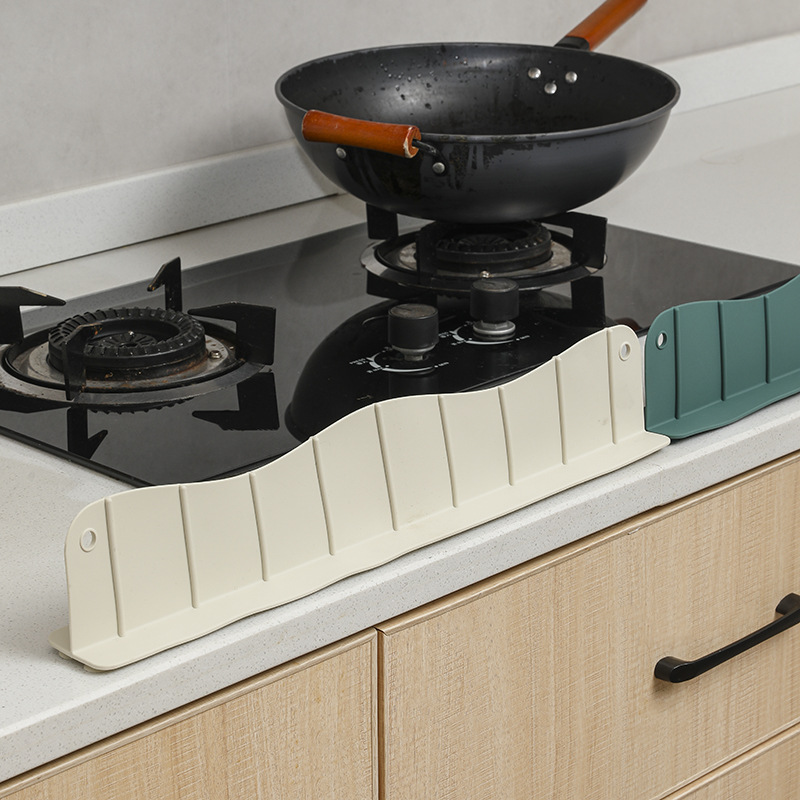 Food-grade silicone drain mat kitchen bathroom faucet splash-proof sink mat strip foldable