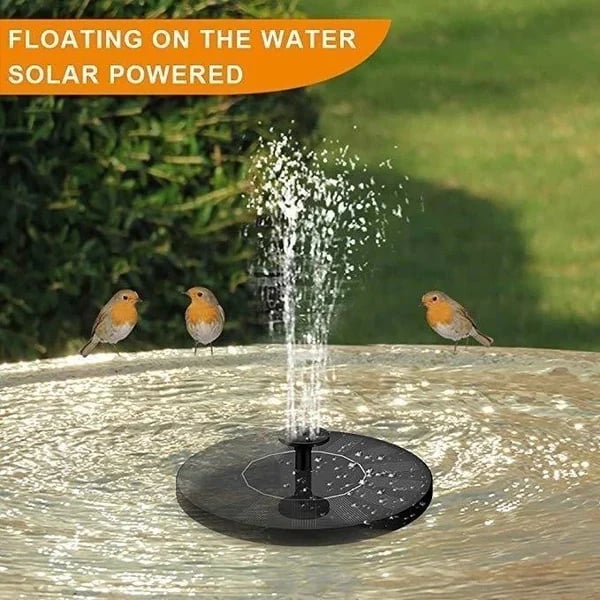 LAST DAY 60% OFF🔥Solar-Powered Bird Fountain Kit