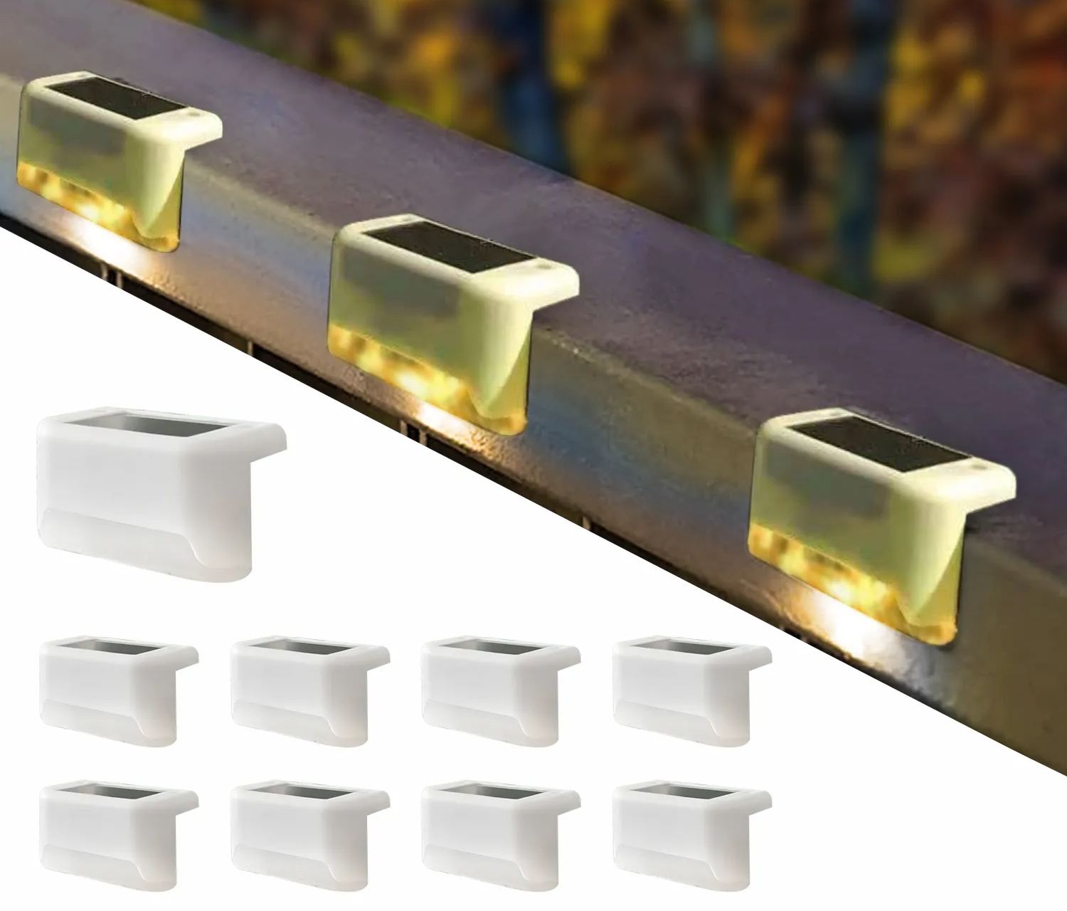 Last Day 49% OFF🔥2023 Update Solar Deck Lights Outdoor