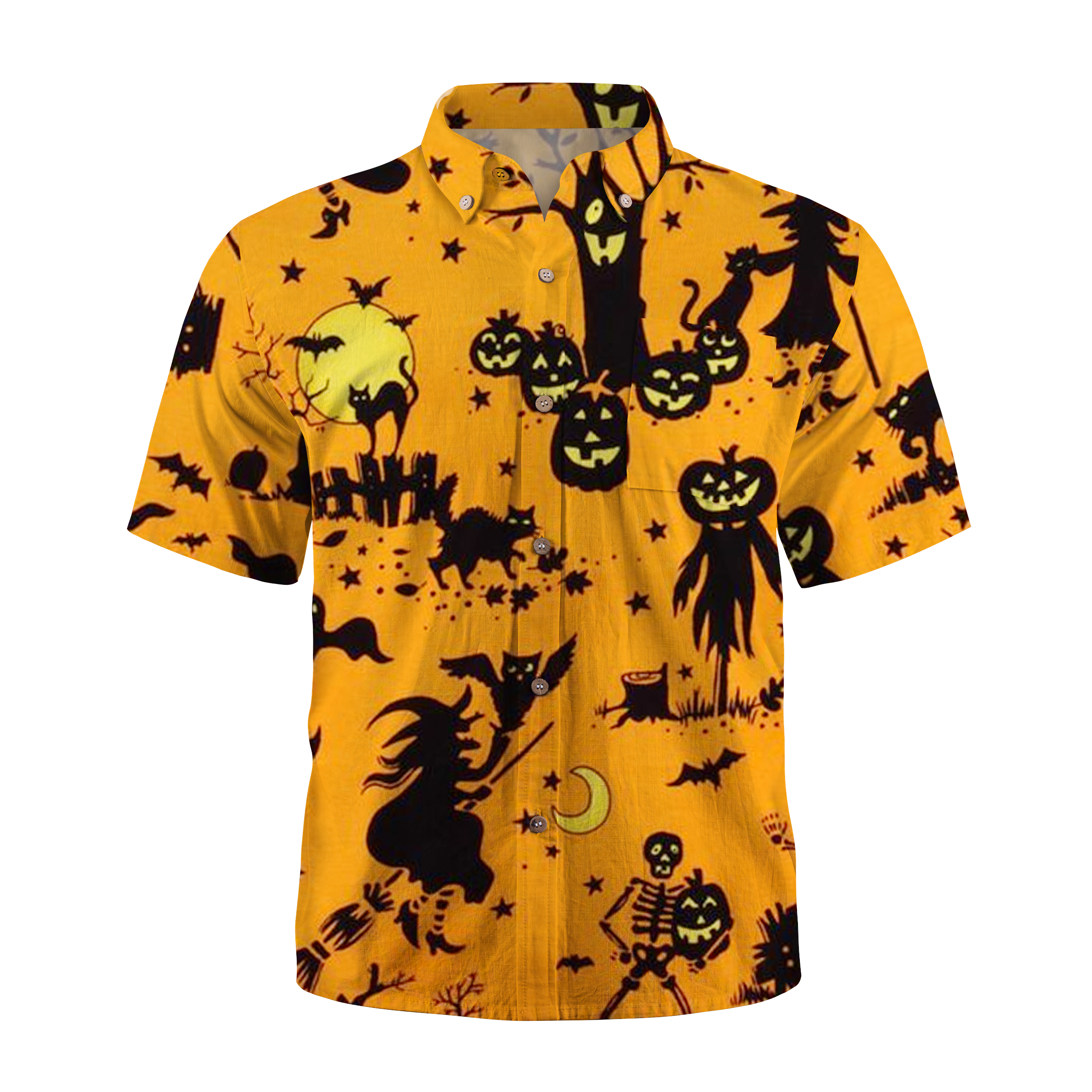 Maturelion Alexander Henry Haunted House Hawaiian Shirt