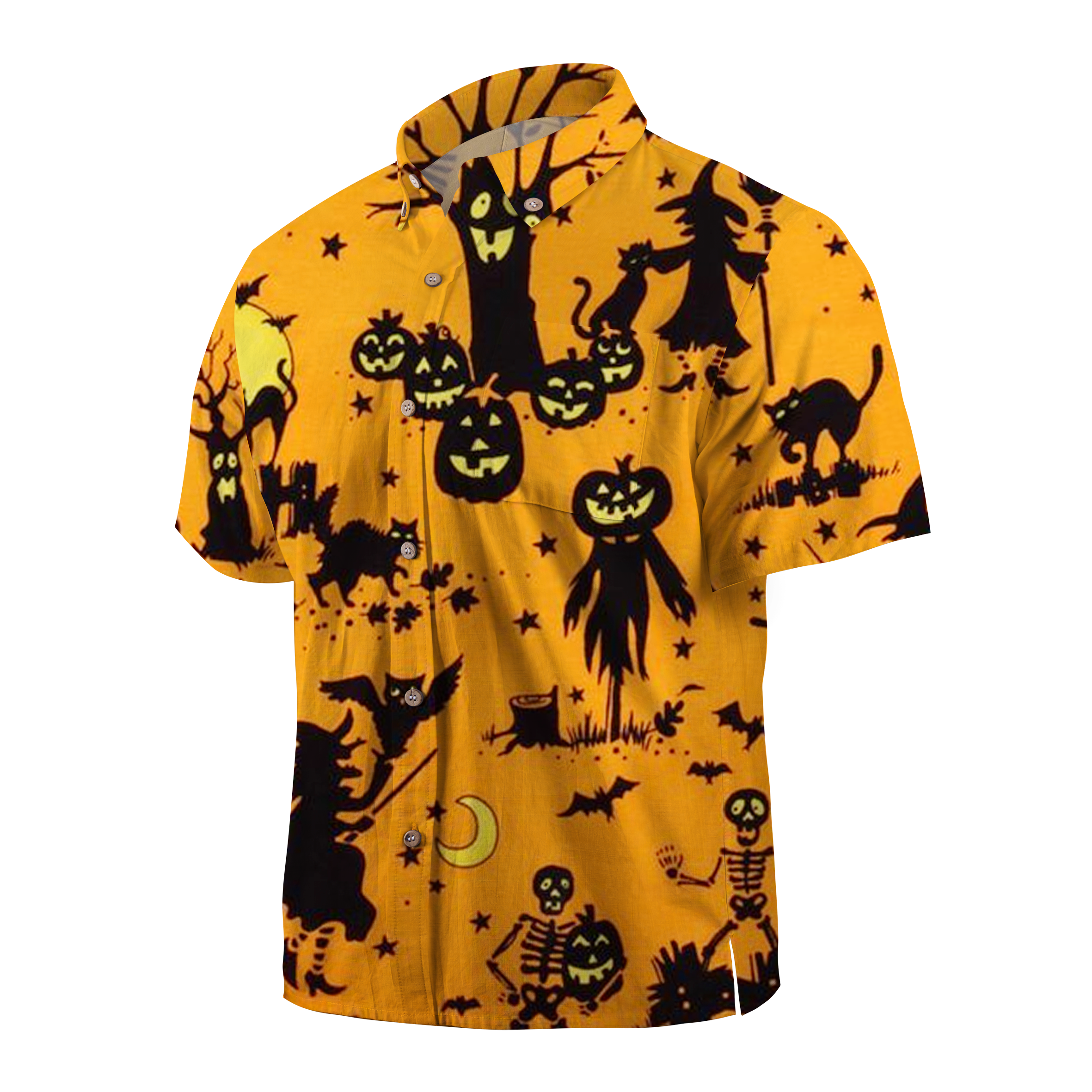 Maturelion Alexander Henry Haunted House Hawaiian Shirt