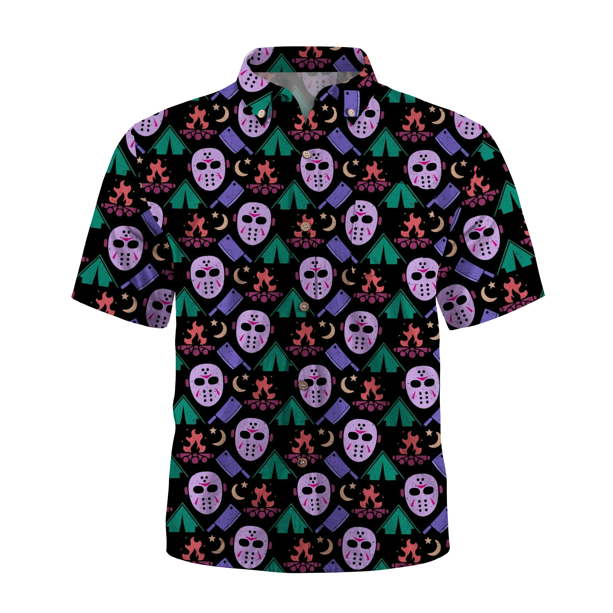 Funny Mens Tees Maturelion St. Patrick's Hawaiian Shirt St. Patrick's Hawaiian Shirt Retro Luck of the Irish Design Hawaiian Shirt