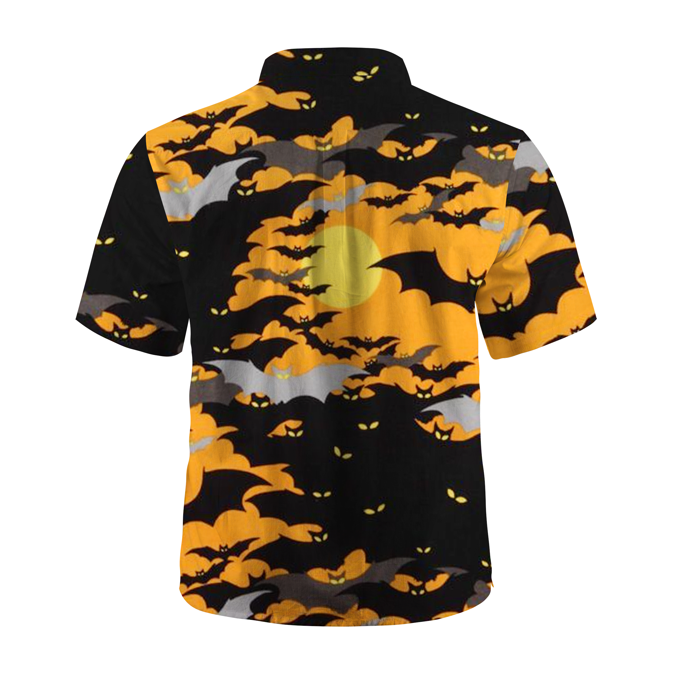 Maturelion Eyeballs on the reverse Hawaiian Shirt