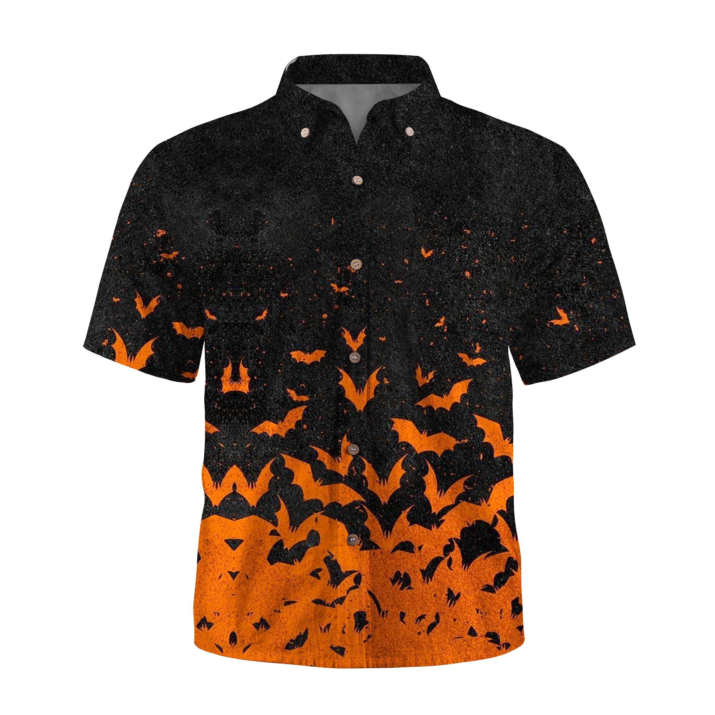 Maturelion Halloween Bat Halloween Hawaiian Shirt