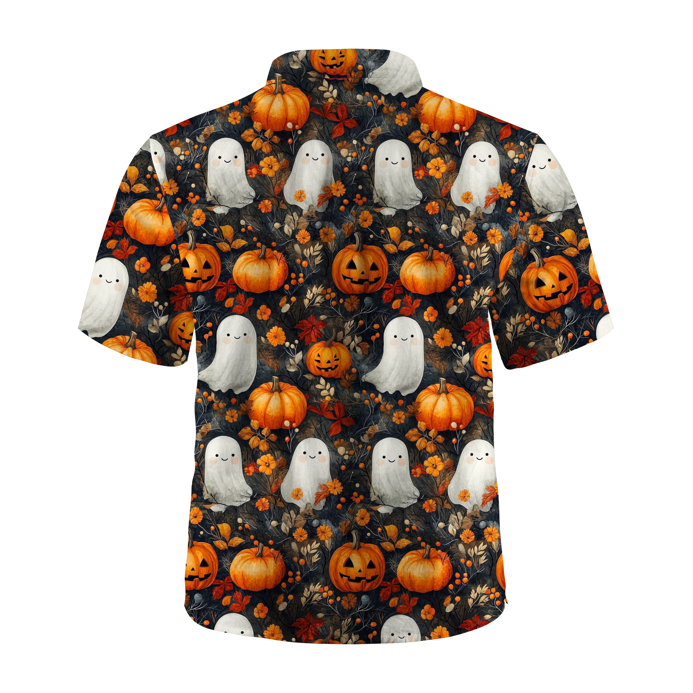 Maturelion Ghost Halloween Hawaiian Shirt