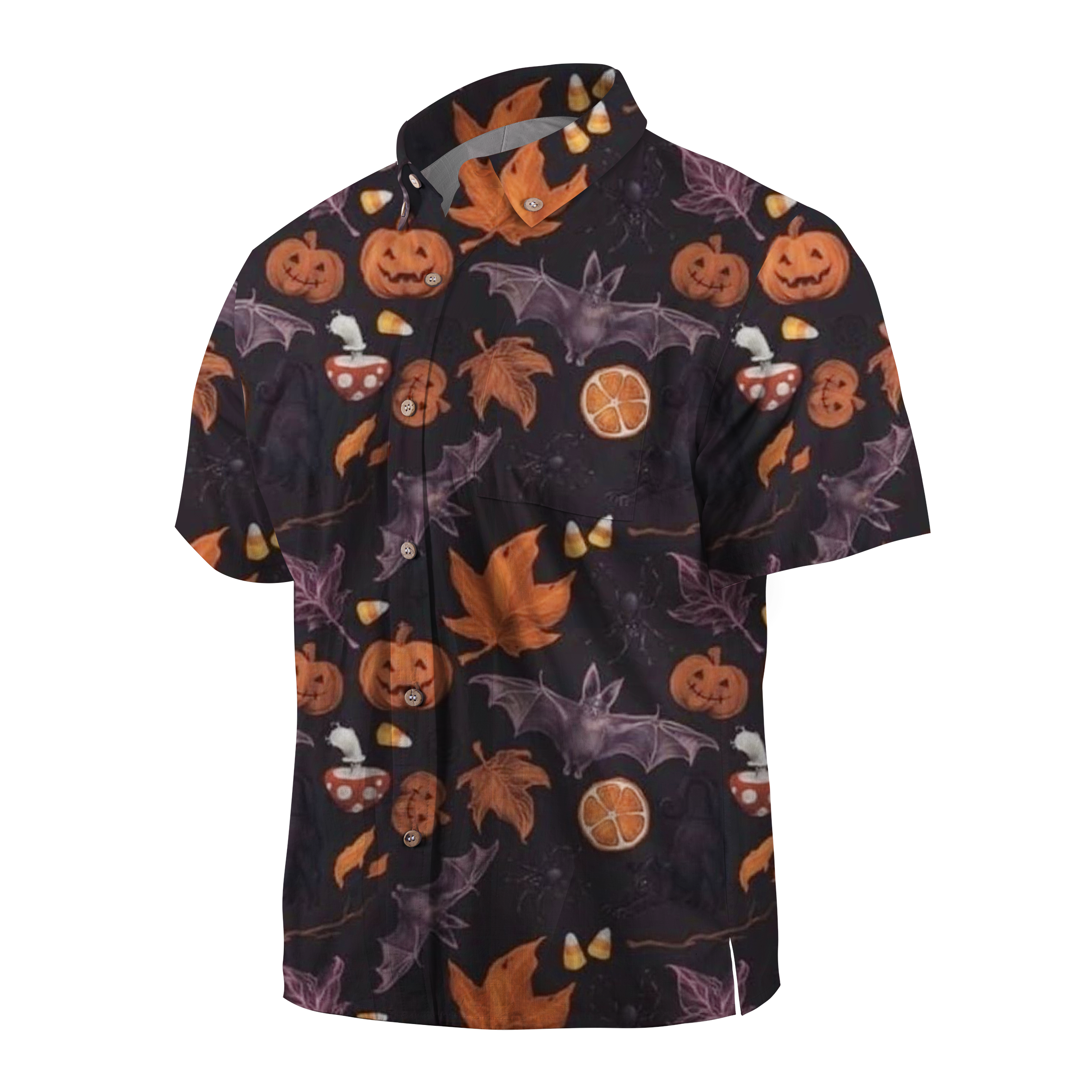 Maturelion My favorite time of the year Halloween Hawaiian Shirt