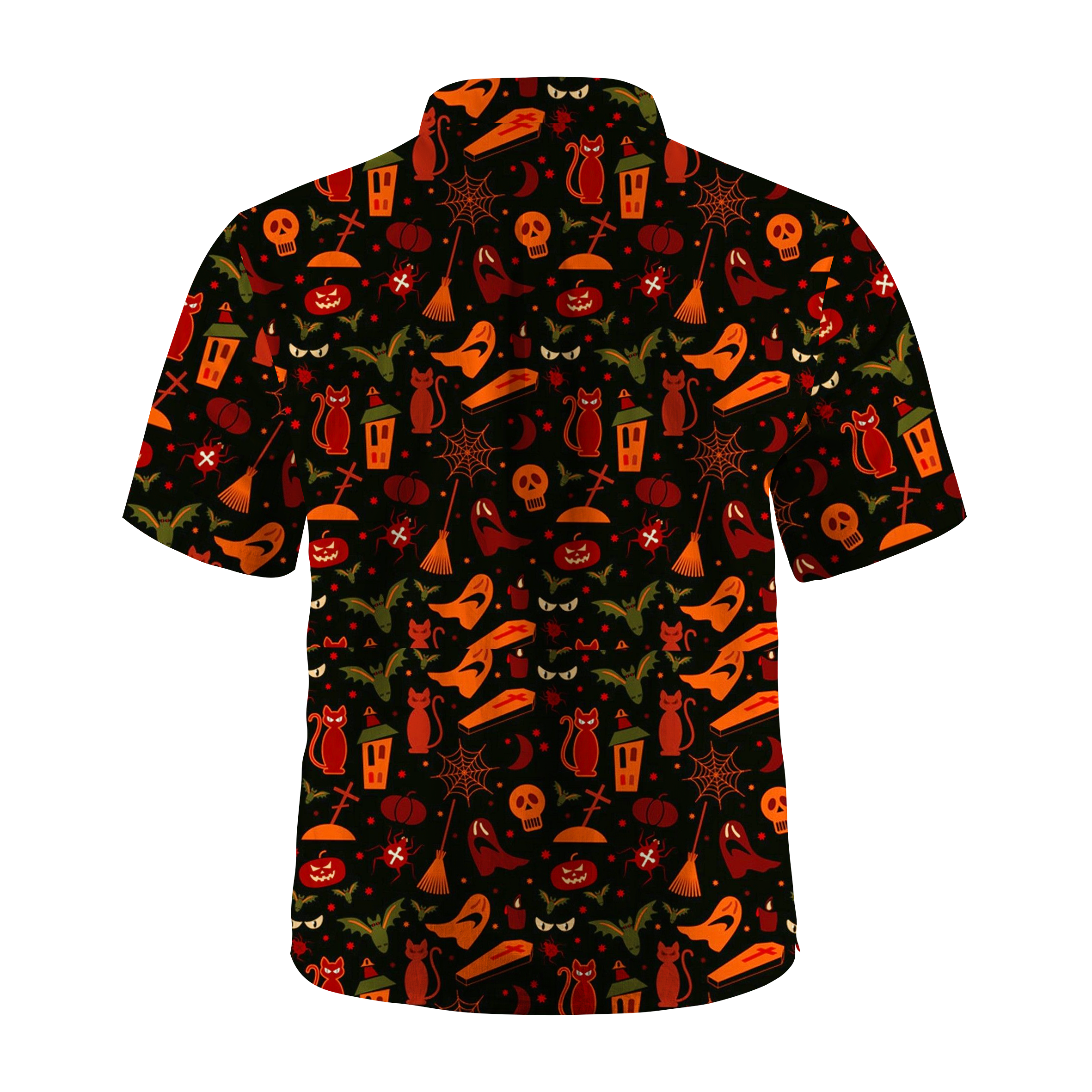 Maturelion Spooky Halloween Halloween Hawaiian Shirt