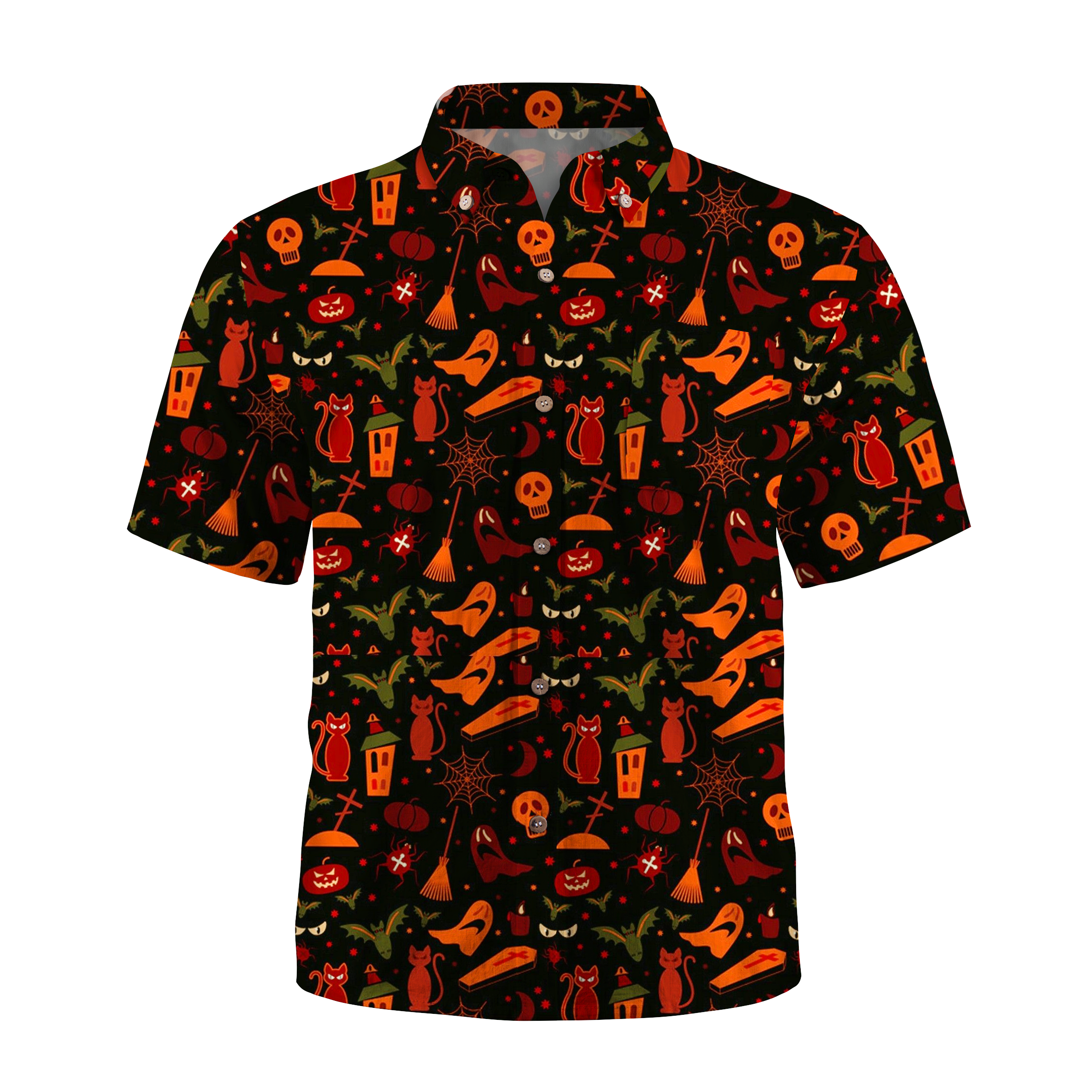 Funny Mens Tees Maturelion St. Patrick's Hawaiian Shirt St. Patrick's Hawaiian Shirt Retro Luck of the Irish Design Hawaiian Shirt